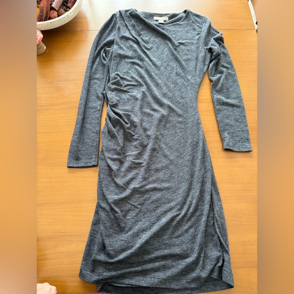 Banana Republic Gray Long Sleeve‎ Dress